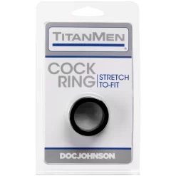 Doc Johnson TitanMen Stretch Penisring 11 Doc Johnson TitanMen Stretch Penisring -Sinful 11045 titanmen stretch cock ring 10 package black q100