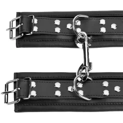 SToys Leren Verstelbare Handboeien -Sinful 11053 stoys haandleds manchetter laeder 03 q100