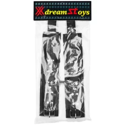 SToys Leren Verstelbare Handboeien -Sinful 11053 stoys haandleds manchetter laeder 04 q100