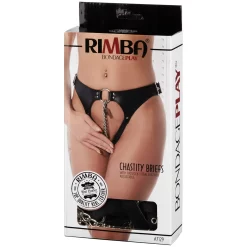 Rimba Chained Women Leren Kuisheidskooi -Sinful 12911 laeder kyskhedsbaelte til kvinder 90 pack