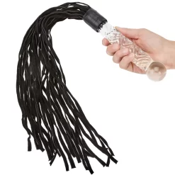 Pipedream Icicles No 38 Zweep Met Glazen Dildo Handvat -Sinful 13048 icicles no 38 pisk med glas dildo h ndtag 04