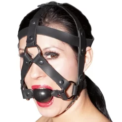 Orion Zado Leather Head Harnas Met Gag