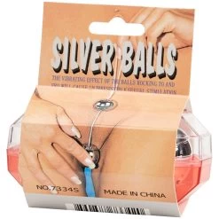 Silver Balls Pleasure Kralen -Sinful 13498 silver balls sexkugler 03 q100