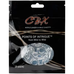 Points Of Intrigue CB Kuisheidskooi Accessoire -Sinful 13743 points of intrigue tilbehoer til kyskhedsbaelte 10 package q100