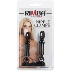 Rimba Verstelbare Tepelklemmen -Sinful 13947 rimba justerbare brystklemmer 90 pack q100