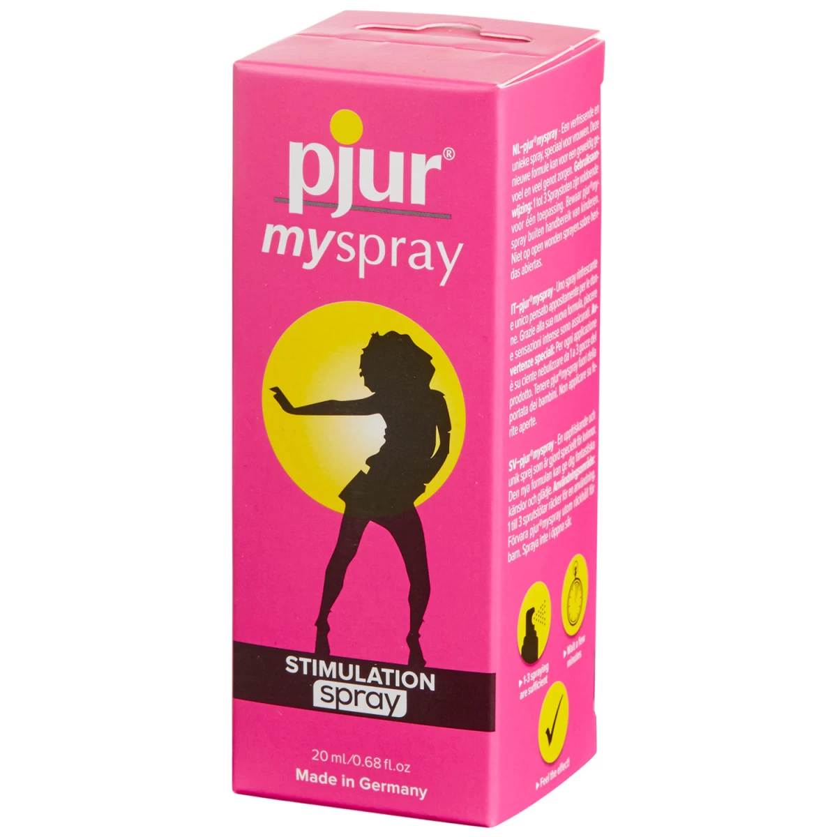 Pjur Myspray Stimulatie-spray 20 Ml 2 Pjur Myspray Stimulatie-spray 20 Ml - Afbeelding 2