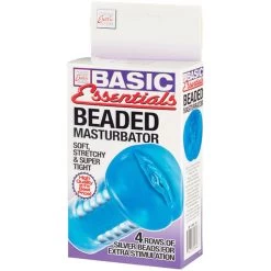 CalExotics Basic Essentials Beaded Masturbator -Sinful 14392 basic essentials beaded masturbator 05
