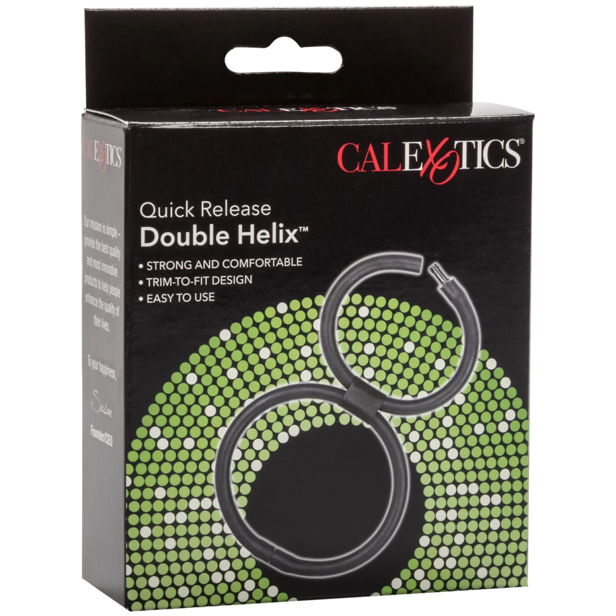 CalExotics Double Helix Cockring 3 CalExotics Double Helix Cockring - Afbeelding 3