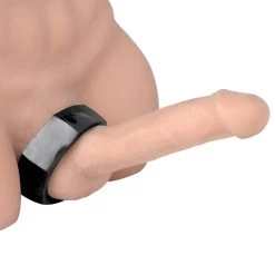XR Brands Master Series Hex Cockring En Ballstretcher -Sinful 14414 hex heavy duty cock ring and ball stretcher 03 q100