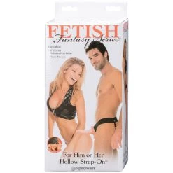 Pipedream Fetish Fantasy Nude Holle Strap-on Voor Hem Of Haar -Sinful 14772 fetish fantasy hollow strap on 16 cm hudfarvet 10 package q100