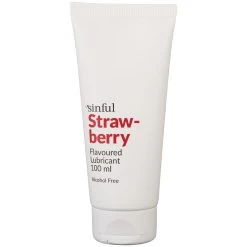 Sinful Strawberry Glijmiddel Op Waterbasis 100 Ml
