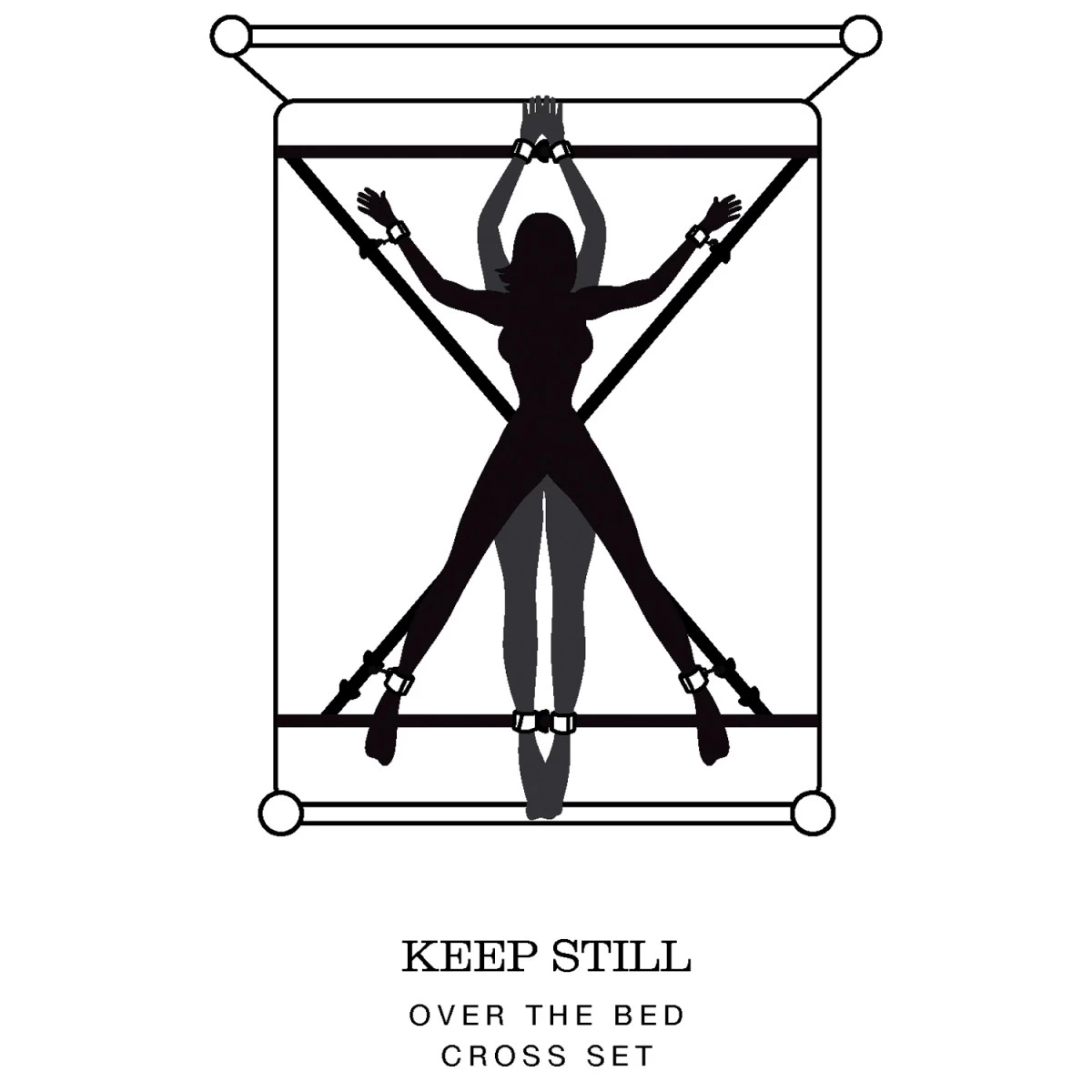 Fifty Shades Of Grey Keep Still Over The Bed Bondage Set 6 Fifty Shades Of Grey Keep Still Over The Bed Bondage Set - Afbeelding 6