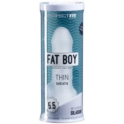 Perfect Fit Fat Boy Thin Sheath 14 Cm 9 Perfect Fit Fat Boy Thin Sheath 14 Cm -Sinful 14869 perfect fit fat boy thin standard penis sleeve q100 05