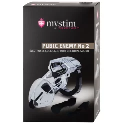 Mystim Pubic Enemy No. 2 Elektro Kuisheidskooi -Sinful 14893 mystim pubic enemy no 2 10 package q100