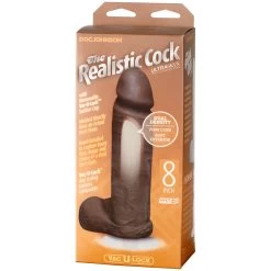Doc Johnson The Realistic Cock UR3 22,3 Cm Zwart -Sinful 14934 doc johnson the realistic cock ur3 8 inch black 10 package q100