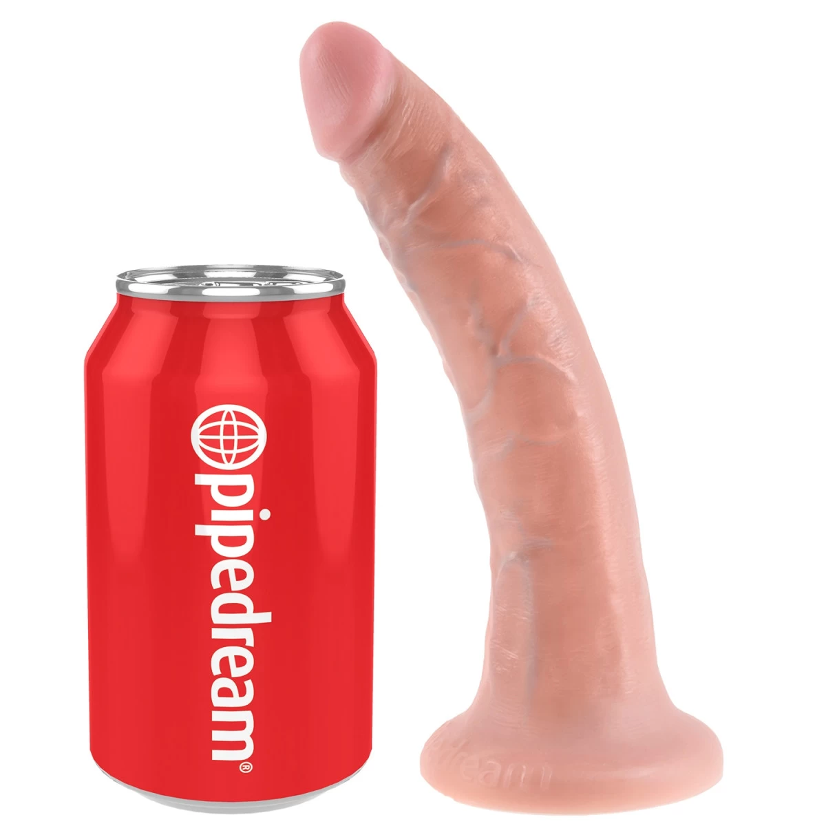 Pipedream King Cock - Cock Dildo 17.5 Cm 6 Pipedream King Cock - Cock Dildo 17.5 Cm - Afbeelding 6