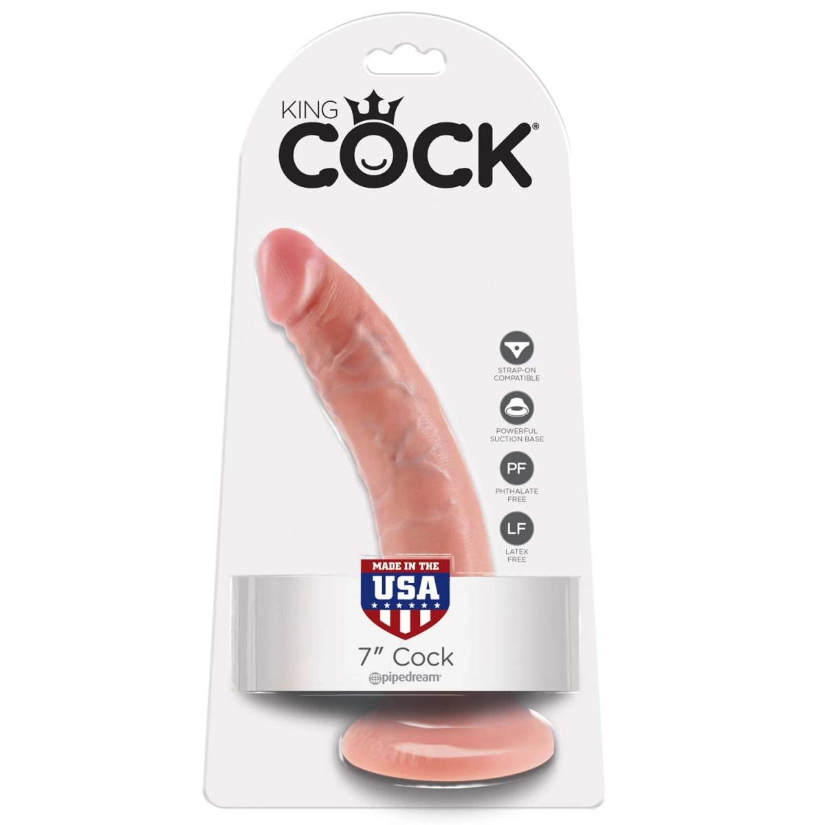 Pipedream King Cock - Cock Dildo 17.5 Cm 7 Pipedream King Cock - Cock Dildo 17.5 Cm - Afbeelding 7