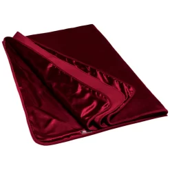 Liberator Fascinator Throw Merlot Luxueus Laken