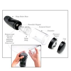 Pipedream Mega-Bator Ass Penisvibrator -Sinful 15409 pipedream mega bator ass onaniprodukt til m nd 05
