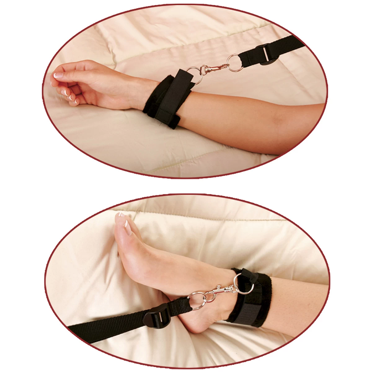 Pipedream Fetish Fantasy Bed Fixatie Bondage Set 2 Pipedream Fetish Fantasy Bed Fixatie Bondage Set - Afbeelding 2