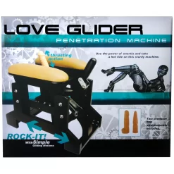 XR Brands LoveBotz Love Glider Sex Machine -Sinful 15509 lovebotz love glider sexmaskine 10 package q100