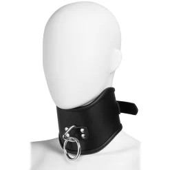 XR Brands Strict Leren Vergrendelingshalsband -Sinful 15511 strict leather posture collar halsbaand 01