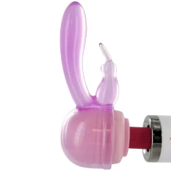 XR Brands Wand Essentials Rabbit Dual Stimulatie Opzetstuk -Sinful 15582 wand essentials rabbit dual stimulation tilbehoer 03 q100