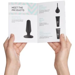 Sinful Get Started Anal Beginner Sex Toy Box -Sinful 15588 sinful get started anal begynder boks med a z guide 51 hand q100