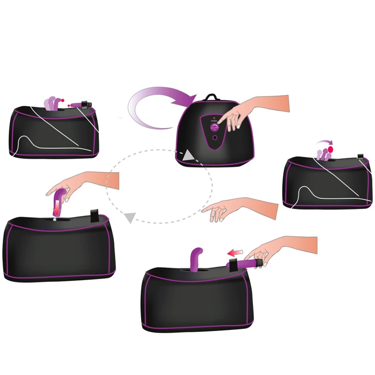 Orion You2Toys G- En P-Spot Sex Machine 5 Orion You2Toys G- En P-Spot Sex Machine - Afbeelding 5