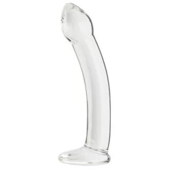 Sinful Curvy Clear Glazen Dildo