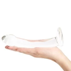 Sinful Curvy Clear Glazen Dildo -Sinful 15921 sinful curvy glas dildo 03
