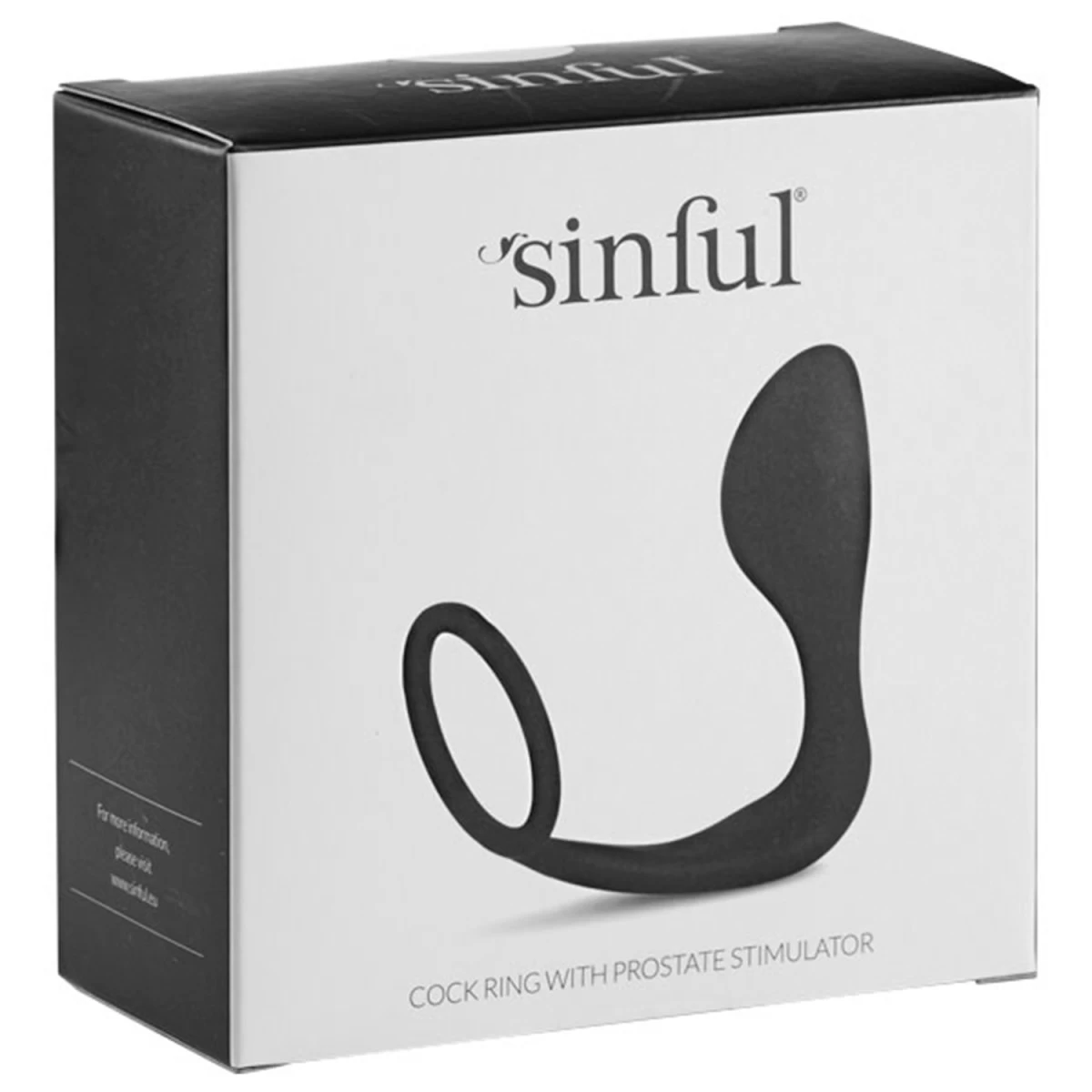 Sinful Cockring Met Prostaatstimulator 6 Sinful Cockring Met Prostaatstimulator - Afbeelding 6