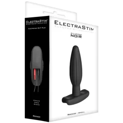 ElectraStim Silicone Noir Rocker Butt Plug - Small -Sinful 15966 electrastim rocker butt plug small q100 04
