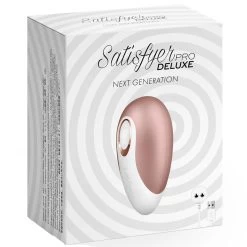 Satisfyer Deluxe Clitoral Luchtdruk Vibrator -Sinful 16110 satisfyer pro deluxe next generation klitoris stimulator q100 01