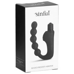 Sinful Beaded Prostaatvibrator -Sinful 16566 sinful beaded prostata vibrator q100 01
