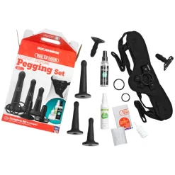 Doc Johnson Vac-U-Lock Siliconen Pegging Voorbindset -Sinful 16746 vac u lock silikone pegging strap on s t q100 06