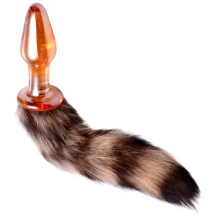 XR Brands Tailz Fox Tail Glazen Buttplug