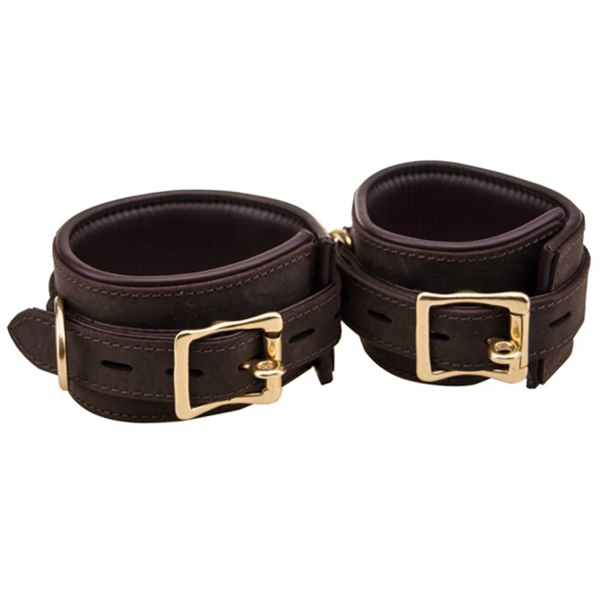 Bound Leren Verstelbare Handboeien 3 Bound Leren Verstelbare Handboeien - Afbeelding 3