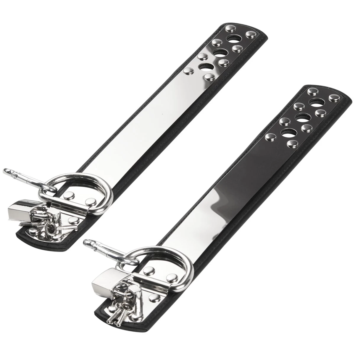 Rimba Metal Locked Leren Verstelbare Enkelboeien 3 Rimba Metal Locked Leren Verstelbare Enkelboeien - Afbeelding 3