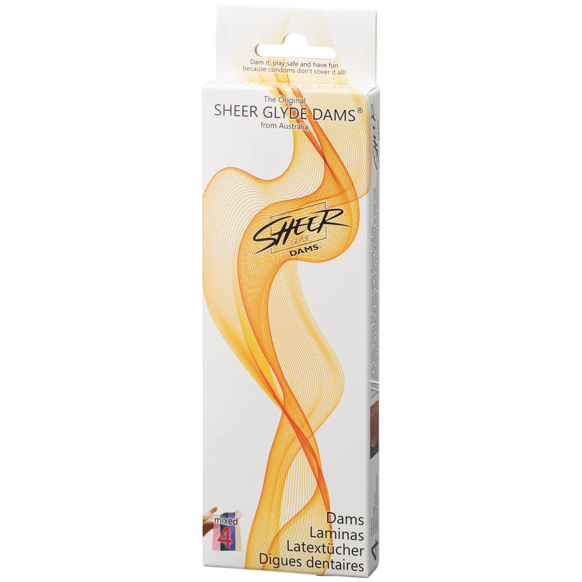 Glyde Sheer Dams Mix Beflapjes Verpakt Per 4 4 Glyde Sheer Dams Mix Beflapjes Verpakt Per 4 - Afbeelding 4