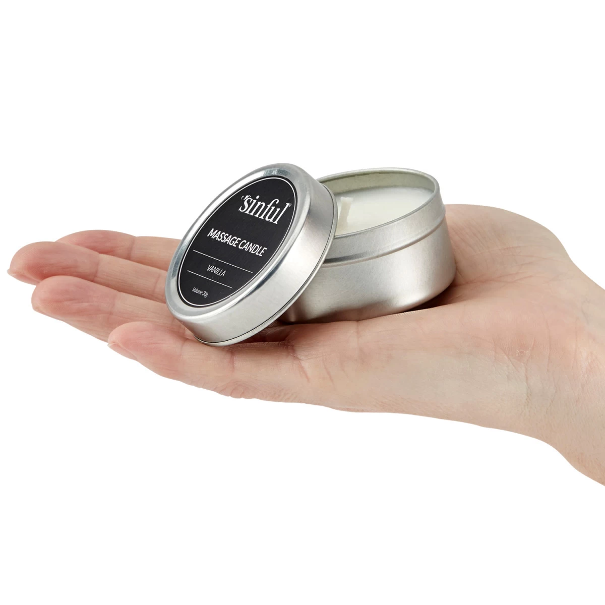 Sinful Vanilla Massagekaars 30 G 3 Sinful Vanilla Massagekaars 30 G - Afbeelding 3