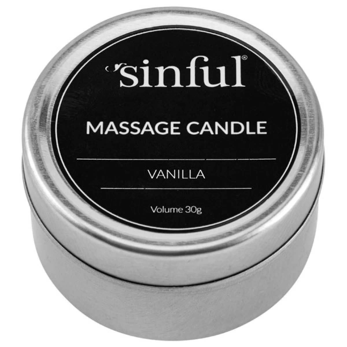Sinful Vanilla Massagekaars 30 G 2 Sinful Vanilla Massagekaars 30 G - Afbeelding 2