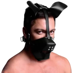 XR Brands Master Series Pup Puppy BDSM Masker -Sinful 18298 master series pup puppy play maske 05 q100