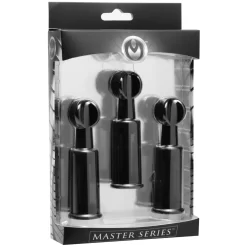 XR Brands Master Series Fusion Drievoudige Zuignappen -Sinful 18314 master series fusion triple sugekopper 10 package q100