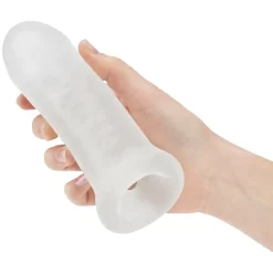 Sinful Stretchy Penis Extender Sleeve -Sinful 18335 sinful stretchy penis extender sleeve 01 q100 06