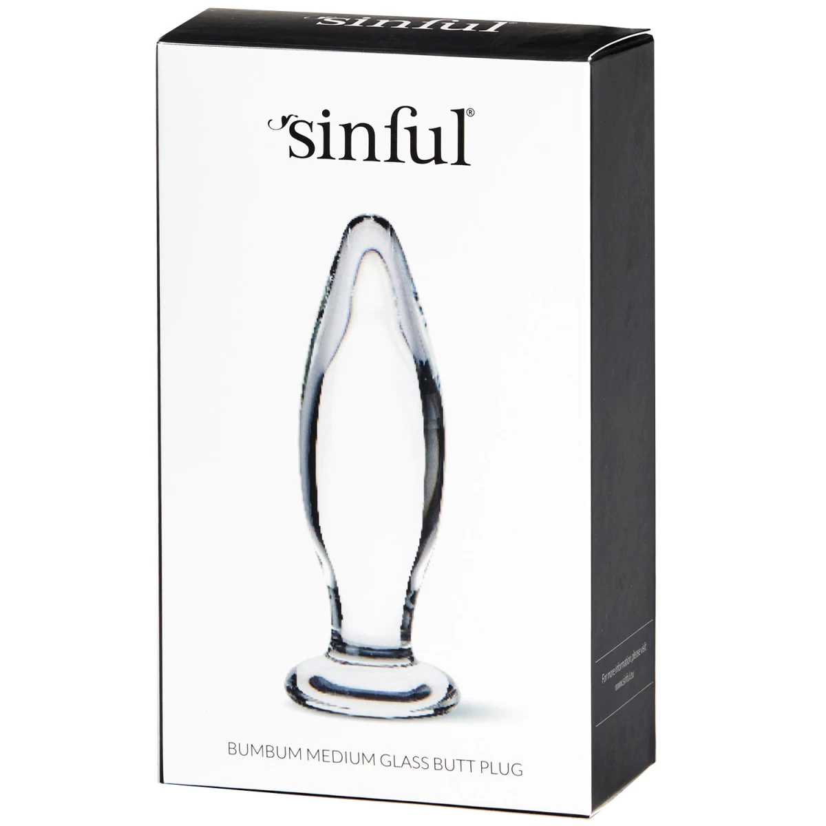Sinful BumBum Glazen Buttplug Medium 4 Sinful BumBum Glazen Buttplug Medium - Afbeelding 4