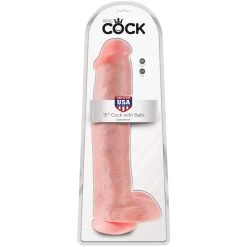 Pipedream King Cock Realistische Dildo Met Ballen 36 Cm -Sinful 18520 king cock realistisk dildo med kugler 36 cm ny 03