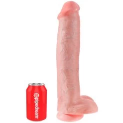 Pipedream King Cock Realistische Dildo Met Ballen 36 Cm -Sinful 18520 king cock realistisk dildo med kugler 36 cm ny 04