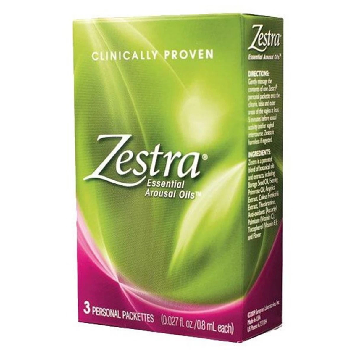 Zestra Clitoris Stimulerende Olie 3 X 0,8 Ml 1 Zestra Clitoris Stimulerende Olie 3 X 0,8 Ml