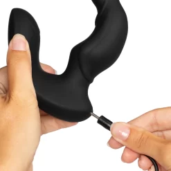 Malesation Anal-Pleasure Prostaatstimulator Met Afstandsbediening -Sinful 18678 malesation anal pleasure fjernbetjent prostata stimulator 06 hand q100